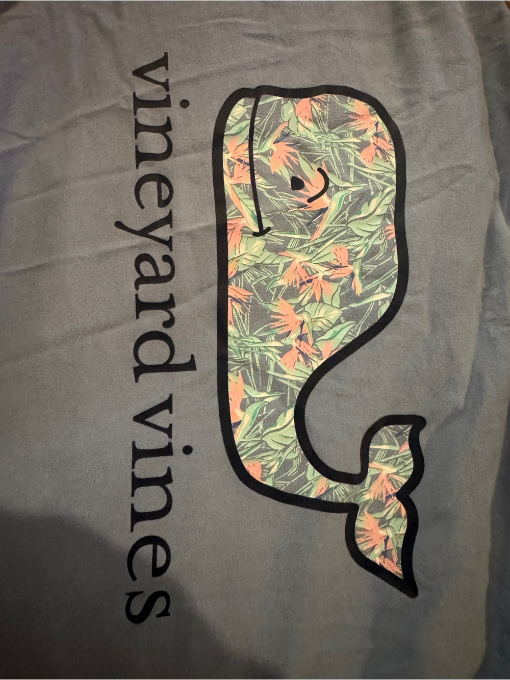 Vineyard Vines Blue Whale Logo Tee